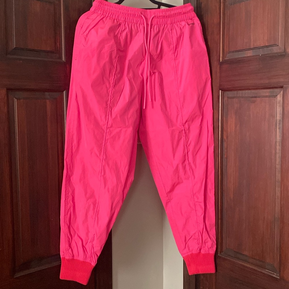 RED Valentino Neon Taffeta Track Pants
